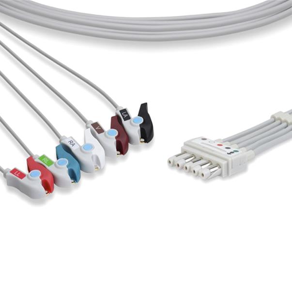Cables And Sensors, LLC Philips-Compatible EKG Leadwires 10025 - 1.0 Each