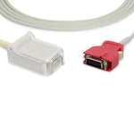 Masimo Compatible SpO2 Adapter Cable 30 cm OEM Part Number 2365 (Red LNC-01), And Sensors OEM-Compatible - 10221 - 1 Each