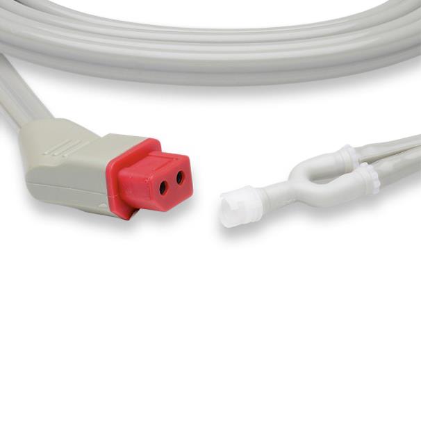 Cables And Sensors Dinamap-Compatible Nihon Kohden Compatible NIBP Hose Adult / Pediatric Dual Tube Hose 250 cm OEM Part Number YN-900P - AD-30-180 - 1 Each