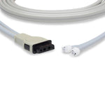 Cables And Sensors Dinamap-Compatible GE Healthcare > Marquette Compatible NIBP Hose Adult / Pediatric Dual Tube Hose 360 cm OEM Part Number 2017008-001 - AD36-24-170 - 1 Each