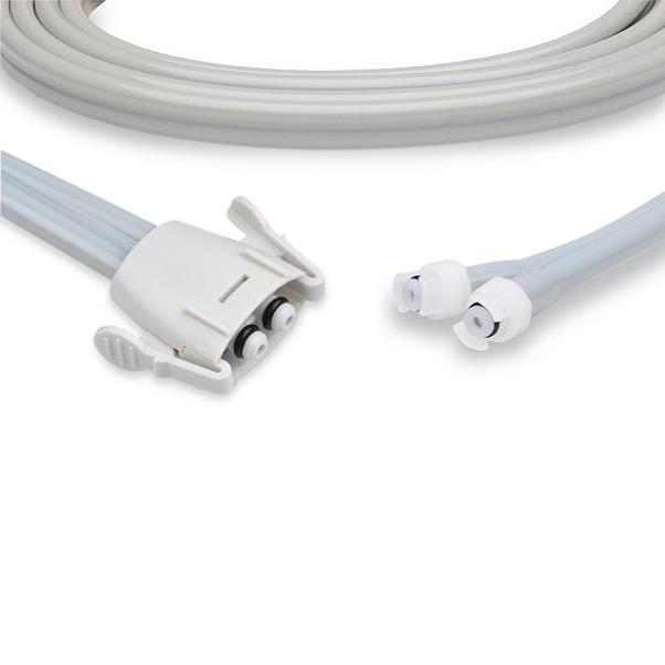 Cables And Sensors Dinamap-Compatible Welch Allyn Compatible NIBP Hose Adult / Pediatric Dual Tube Hose 250 cm OEM Part Number 4500-30 - AD-41-170 - 1 Each