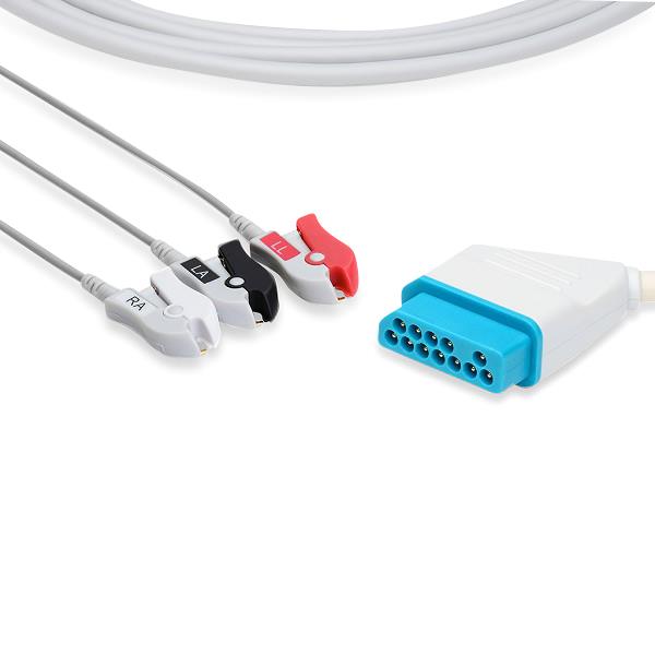 Cables And Sensors, LLC Nihon-Kohden-Compatible Direct-Connect EKG Cables - LERC2309P0