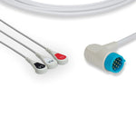 Cables And Sensors, LLC Nihon-Kohden-Compatible Direct-Connect EKG Cables - LERC2327S0