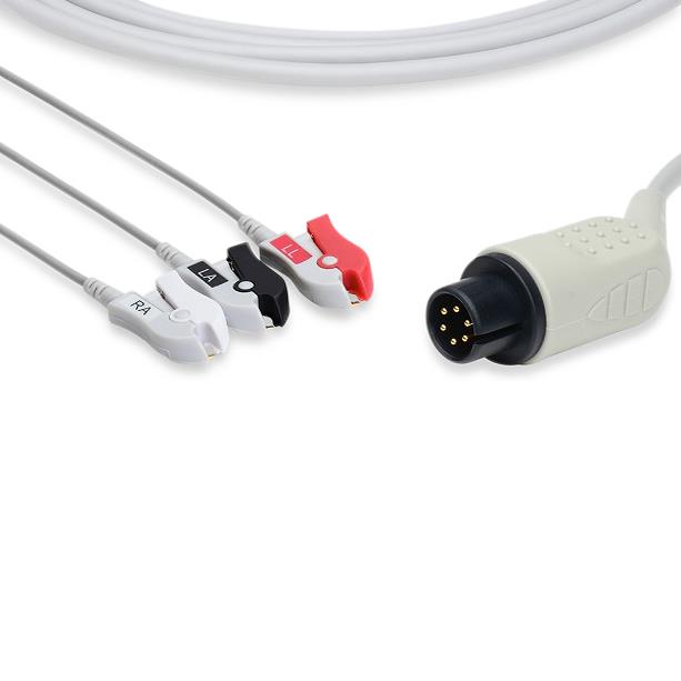 Cables And Sensors, LLC Nihon-Kohden-Compatible Direct-Connect EKG Cables - LERC2340P0