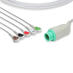 Cables And Sensors, LLC Nihon-Kohden-Compatible Direct-Connect EKG Cables C2580S0 - 1.0 Each