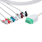 Cables And Sensors, LLC Nihon-Kohden-Compatible Direct-Connect EKG Cables - LERC2586P0