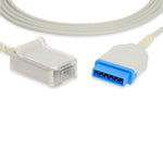 GE Healthcare > Marquette Compatible SpO2 Adapter Cable 220 cm OEM Part Number TE2423, And Sensors OEM-Compatible - E708-210 - 1 Each