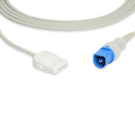 Philips Compatible SpO2 Adapter Cable 220 cm OEM Part Number LNOP MP12, And Sensors OEM-Compatible - E708M-43P0 - 1 Each