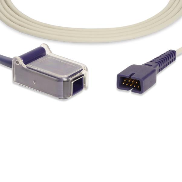 Covidien > Nellcor Compatible SpO2 Adapter Cable 300 cm OEM Part Number 44905, And Sensors OEM-Compatible - E710-710 - 1 Each