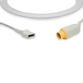 Cables And Sensors, LLC AAMI-Compatible IBP Adapter Cables IC-KTN-UT0 - 1.0 Each