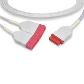 Cables And Sensors, LLC AAMI-Compatible IBP Adapter Cables IC-MQ-MQ/20 - 1.0 Each
