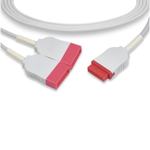 Cables And Sensors, LLC AAMI-Compatible IBP Adapter Cables IC-MQ-MQ/20 - 1.0 Each