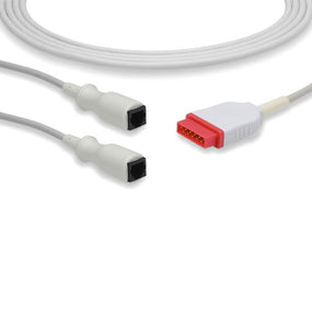 Cables And Sensors, LLC AAMI-Compatible IBP Adapter Cables IC-MQ-MX20 - 1.0 Each
