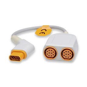 Cables And Sensors, LLC AAMI-Compatible IBP Adapter Cables IC-S-SM1/20 - 1.0 Each