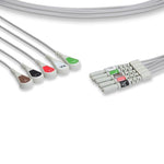 Cables And Sensors, LLC Philips-Compatible EKG Leadwires L5-90S0 - 1.0 Each
