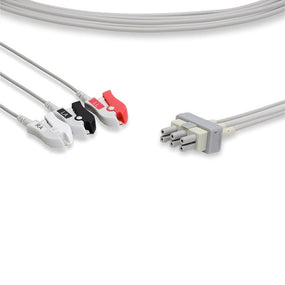 Cables And Sensors, LLC Philips-Compatible EKG Leadwires LAB3-90P0 - 1.0 Each