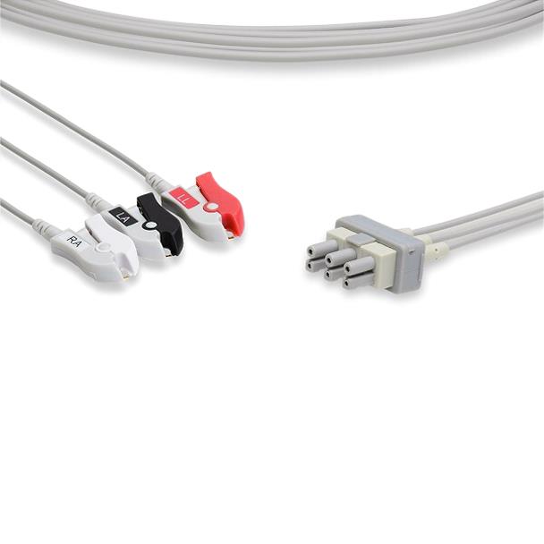 Cables And Sensors, LLC Philips-Compatible EKG Leadwires LAB3-90P0 - 1.0 Each