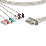 Cables And Sensors, LLC Philips-Compatible EKG Leadwires LAB5-90P0 - 1.0 Each