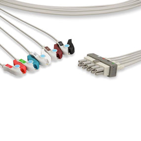 Cables And Sensors, LLC Philips-Compatible EKG Leadwires LAB5-90P0 - 1.0 Each