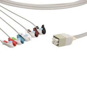 Cables And Sensors, LLC Marquette-Compatible ECG Telemetry Leadwires LAP5-90P0 - 1.0 Each