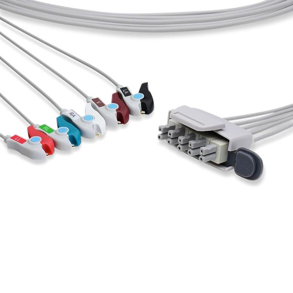 Cables And Sensors, LLC Marquette-Compatible ECG Telemetry Leadwires LAT5-90P0 - 1.0 Each
