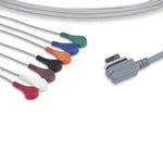 Cables And Sensors, LLC Marquette-Compatible ECG Telemetry Leadwires LC7-98S0 - 1.0 Each