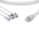Cables And Sensors, LLC Philips-Compatible EKG Leadwires LDT3-90P0 - 1.0 Each