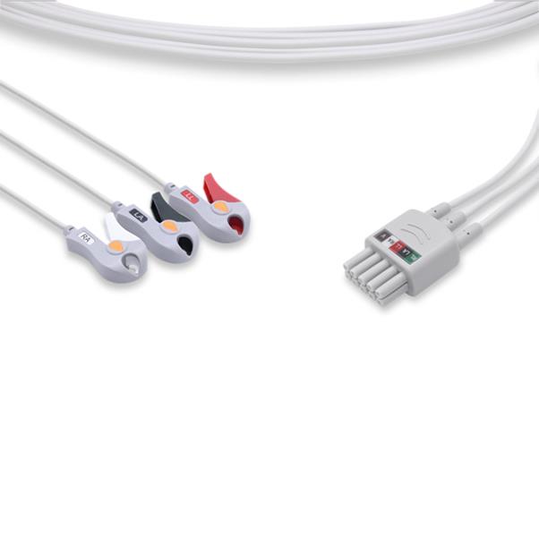 Cables And Sensors, LLC Philips-Compatible EKG Leadwires LDT3-90P0 - 1.0 Each