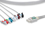 Cables And Sensors, LLC Philips-Compatible EKG Leadwires LDT5-90P0 - 1.0 Each
