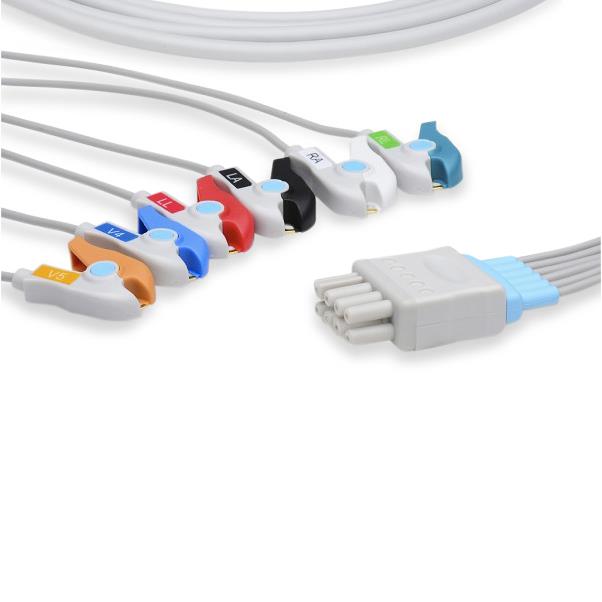 Cables And Sensors, LLC Philips-Compatible EKG Leadwires LKB6-90P0 - 1.0 Each