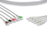 Cables And Sensors, LLC Philips-Compatible EKG Leadwires LLB5-90S0 - 1.0 Each