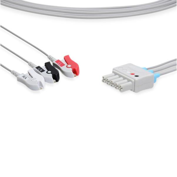 Cables And Sensors, LLC Philips-Compatible EKG Leadwires LMB3-90P0 - 1.0 Each