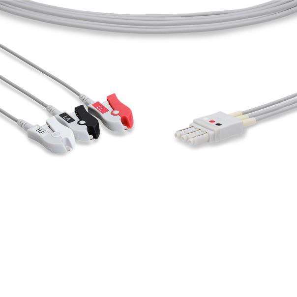 Cables And Sensors, LLC Philips-Compatible EKG Leadwires LP3-90P0 - 1.0 Each