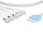 Cables And Sensors, LLC Cables and Sensors Disposable ECG Leadwires LPA5-90DP0 - 10.0 Each