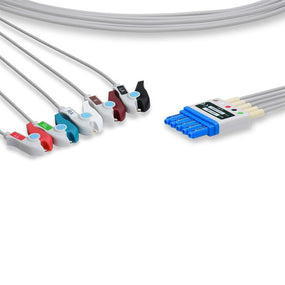 Cables And Sensors, LLC Philips-Compatible EKG Leadwires LPA5-90P0 - 1.0 Each