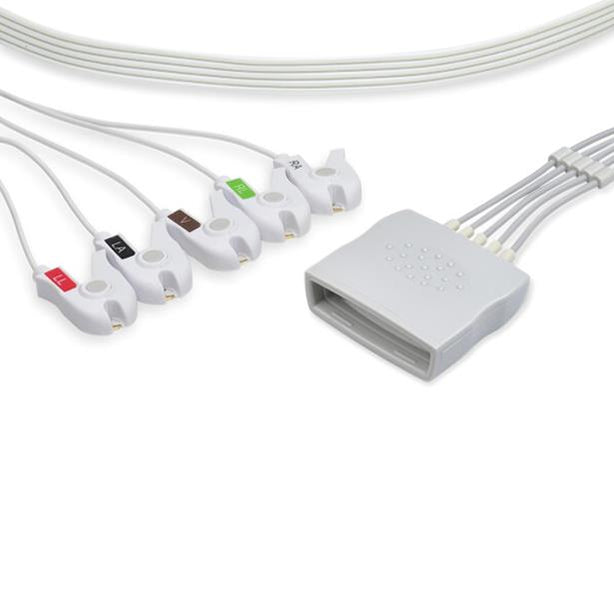 Cables And Sensors, LLC Cables and Sensors Disposable ECG Leadwires LPT5-90DP0 - 10.0 Each