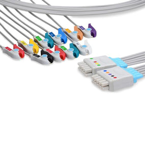 Cables And Sensors, LLC Burdick-Compatible EKG Leadwires LQ10-LP0 - 1.0 Each