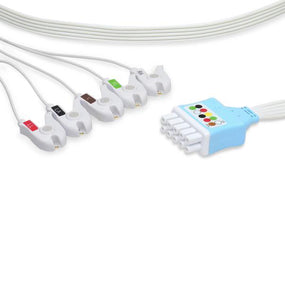 Cables And Sensors, LLC Cables and Sensors Disposable ECG Leadwires LQ5-90DP0 - 10.0 Each