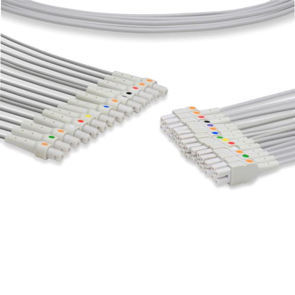 Cables And Sensors, LLC Burdick-Compatible EKG Leadwires LQB14-AD0 - 1.0 Each