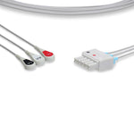 Cables And Sensors, LLC Philips-Compatible EKG Leadwires LR3-90S0 - 1.0 Each