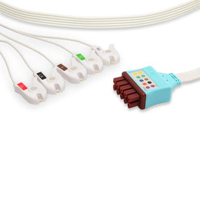 Cables And Sensors, LLC Cables and Sensors Disposable ECG Leadwires LV5-90DP0 - 10.0 Each