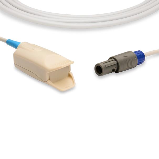 Cables And Nellcor-Compatible Mindray > Datascope Compatible Direct-Connect SpO2 Sensor Adult Clip OEM Part Number 0600-00-0094 - S410-290 - 1 Each