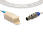 Cables And Nellcor-Compatible Biolight Compatible Direct-Connect SpO2 Sensor Adult Clip OEM Part Number 15-100-0010 - S410-62D0 - 1 Each