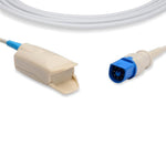 Cables And Nellcor-Compatible Philips Compatible Direct-Connect SpO2 Sensor Adult Clip OEM Part Number B505-1006V-10 - S410-910 - 1 Each