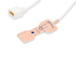 Cables And Nonin-Compatible Datex Ohmeda Compatible Disposable SpO2 Sensor Pediatric (10-50Kg) Box of 24 OEM Part Number SAS-AP - S523-090 - 24 Each