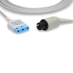 Cables And Sensors, LLC Marquette-Compatible EKG Trunk Cables T-23400 - 1.0 Each