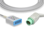 Cables And Sensors, LLC Marquette-Compatible EKG Trunk Cables TQ-23190 - 1.0 Each
