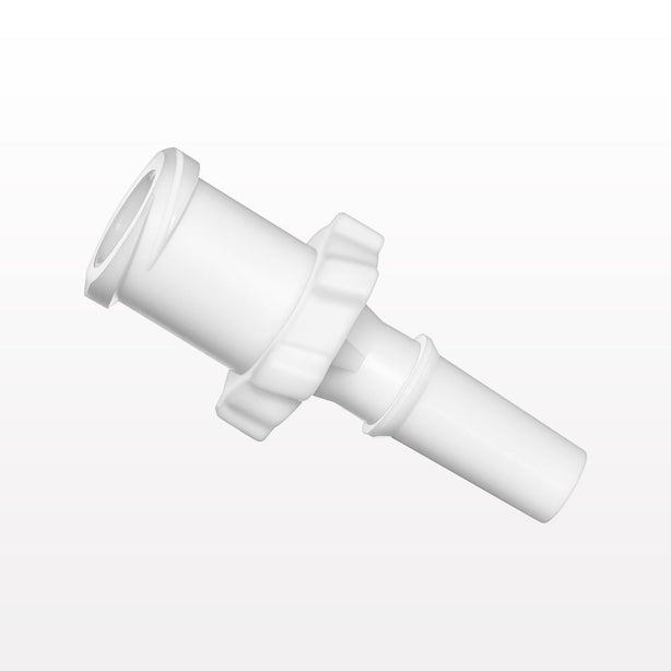 Female Luer Lock, Barbed, Natural, 100/Bag - Fits 1/8 inch ID Tubing (0.125 inch, 3.18 mm) - LF4170
