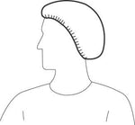 Liberty Glove 15821W/10 Polygard Bouffant Caps, White, 21" - MDL-LGA15821W10 - 1000 Each