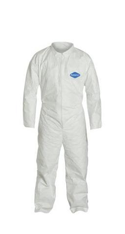 PermaGard Coverall with Storm Flap, Elastic Wrist, Size M, and Ankles - 18125M - 25 Each